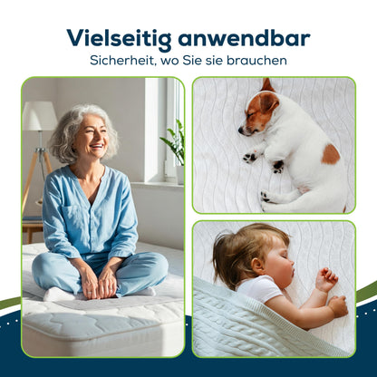 Sensalou Inkontinenz Bettunterlage 70x100 cm, wasserdicht, 4er Set