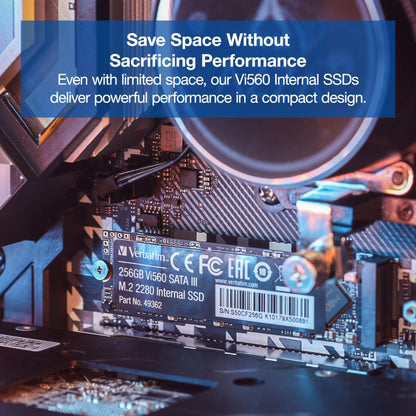 Verbatim Vi560 S3 SSD-Laufwerk M.2 2280 SATA III - 1 TB