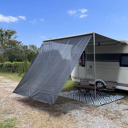 SHADEPLUS Sonnenschutz Wohnmobil Markise 2.46x4.35m - Keder 4.8/6.8mm: Markisenstoff für Wohnmobile zum Sonnenschutz, mit Keder 4.8/6.8mm.