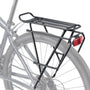 CXWXC Kadacha Fahrradgepäckträger 26–29 Zoll / 700C, Aluminium, mit Reflektor