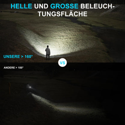 WUBEN C3 LED Taschenlampe 1200 Lumen USB-aufladbar IP68