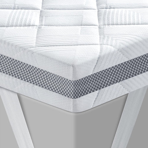 BedStory Gel-Topper 180x200 cm H3/H4, 10 cm Kaltschaum-Matratzentopper