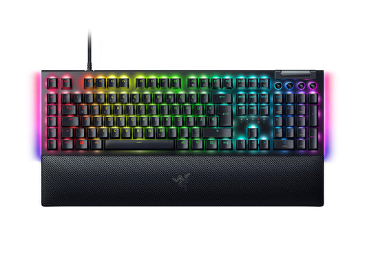 Razer BlackWidow V4 Mechanische Gaming-Tastatur – Green Switch QWERTZ DE