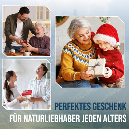 ZIRBITZ® HD Fernglas 8x25 – kompaktes Taschenfernglas