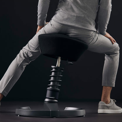 aeris Swopper Ergonomischer Bürohocker höhenverstellbar - Feder Standard