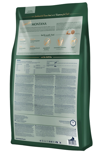 Happy Dog Sensible Montana Hundefutter - Monoprotein Pferd 2x10kg