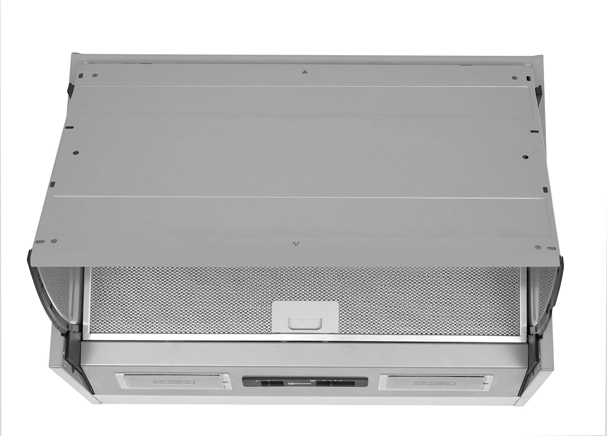 Bauknecht DE 5360 SG/1 Zwischenbau Dunsthaube - 60cm, silber-grau. Absaugung von Küchendämpfen, zum Einbau zwischen Küchenschränken.