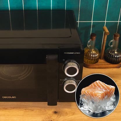 Cecotec Proclean 3030 Flatbed Mikrowelle mit Grill – 20 l Kompakt