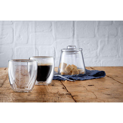 WMF Kult Espressogläser doppelwandig 6er-Set 80 ml aus Glas