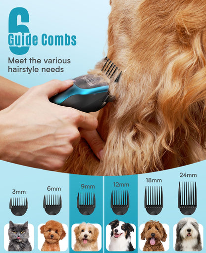 oneisall Hundeschermaschine DTJ – leise Profi-Tierschermaschine