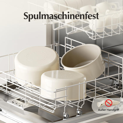 Redchef Topfset Abnehmbare Griffe Keramik – Antihaft 16/18/20cm