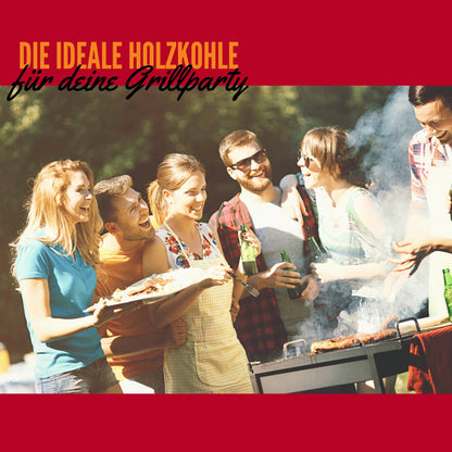 BlackSellig Steakhouse Grillkohle Quebracho Blanco Holzkohle 20 kg