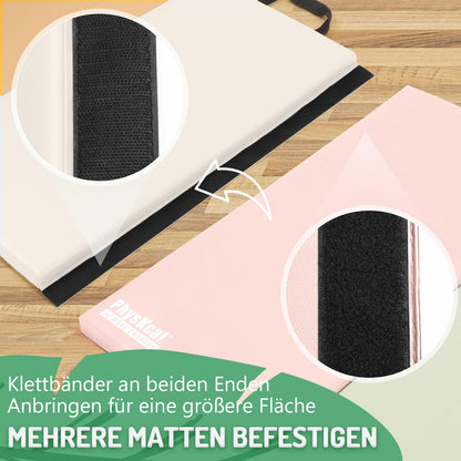 PhysKcal 5 Panel Macaron Klappbare Weichbodenmatte Turn-/Fitnessmatte