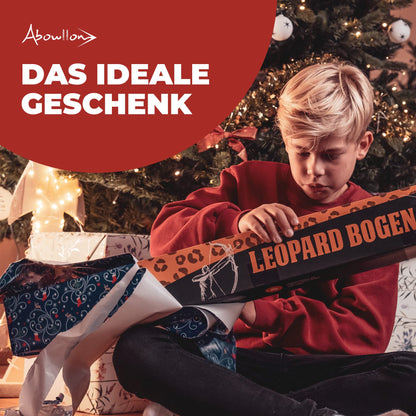Abowllon Recurvebogen Einsteiger-Set 15 lbs, 106 cm, 10 Pfeile
