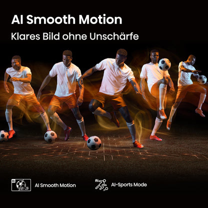 Hisense 43E7Q Fehrnseher - 43 Zoll 4K UHD QLED Smart TV