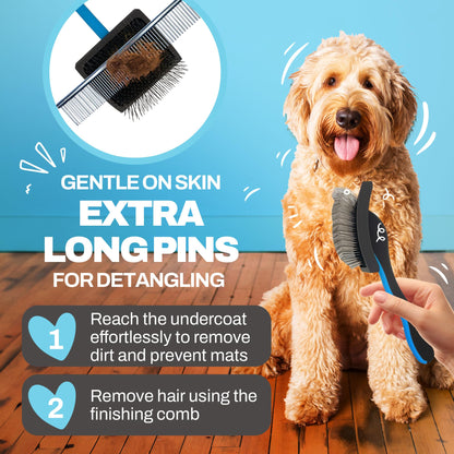 The Doodle Brush Slicker-Hundebürste für Doodle und Langhaar-Hunde