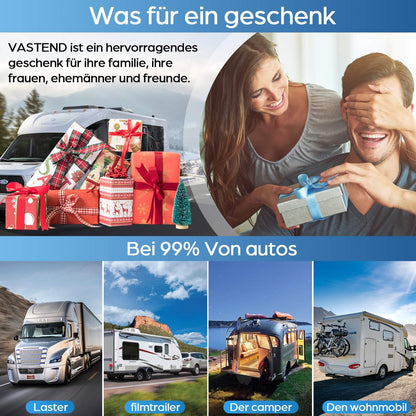 VASTEND Solar Rückfahrkamera kabellos VS-7A mit 7 Zoll Monitor