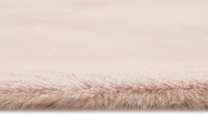 Esprit Home Alice Hochflor Teppich – Rund Rosa 200 cm