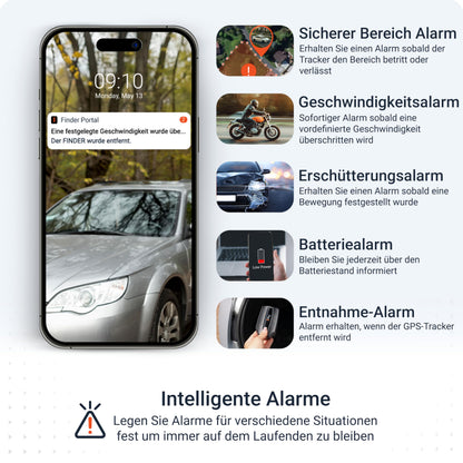 PAJ GPS Power Finder 4G GPS-Tracker mit Magnet, bis zu 90 Tage Akku