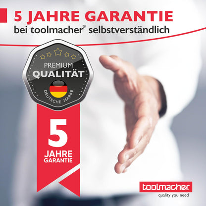 toolmacher Teleskop Waschbürste 6m - Photovoltaik Schneeschieber