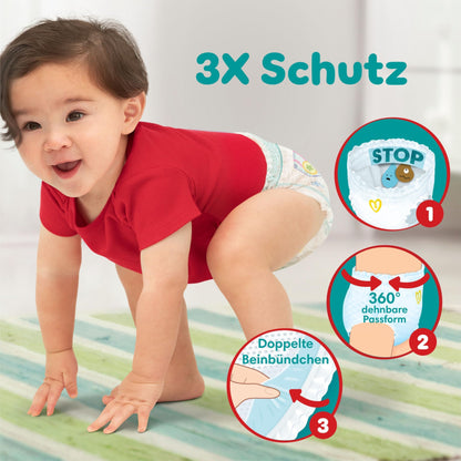 Pampers Baby-Dry Pants Grösse 3 (6-11kg) - 192 Windeln