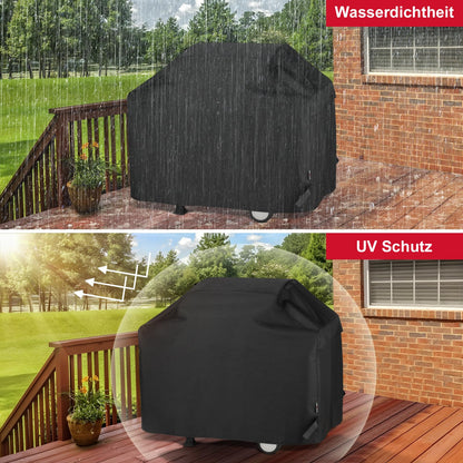Unicook Grillabdeckung wetterfest 165 cm für Weber Genesis 400 Serie