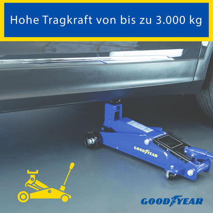 GOODYEAR 10640 Rangierwagenheber - 3 Tonnen für SUV