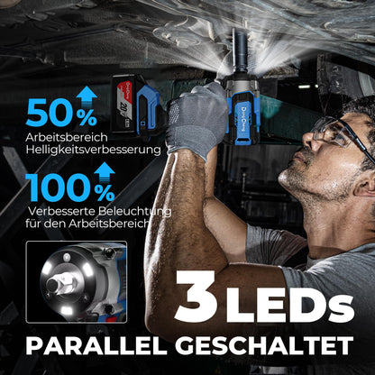 Dong Cheng DCPB598EDM Akku-Schlagschrauber 18V, 598 Nm, 1/2 Zoll
