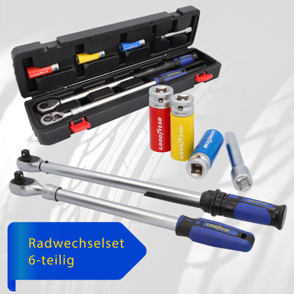 Goodyear Radwechselset 6-teilig - Drehmomentschlüssel