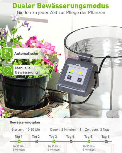 RAINPOINT WLAN Automatisches Tropf-Bewässerungssystem – für 10 Pflanzen