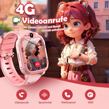 Blackview Kinder-Smartwatch mit GPS, 4G-Videoanruf und SOS-Notruf
