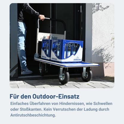 Pallit Carry-R Transportwagen klappbar 300kg Luftbereifung