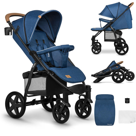 LIONELO Annet Plus Buggy – kompakt, Liegefunktion, 22 kg