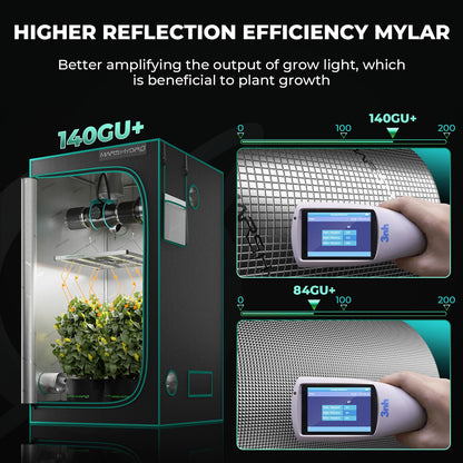 Mars Hydro TS600 Vollspektrum Growzelt Komplettset - 60x60x140cm