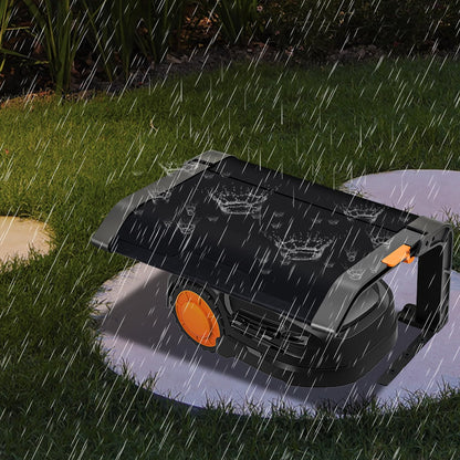 Herrselsam Klappbare Mähroboter Garage Schutzüberdachung - 72x56x36cm