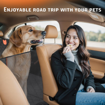 Gimars Upgrade Hunde Autoschondecke Rückbank 157x132cm Sichtfenster