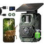 MAXDONE P218-X WLAN Wildkamera mit Solarpanel und Nachtsicht