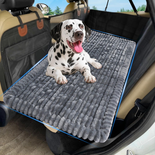 Loiion Hundematte Auto Rückbank, antirutsch, 127 x 62,5 cm, dunkelgrau