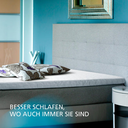 WENDRE Kaltschaum Matratzentopper 180x200cm - Fest, 7cm