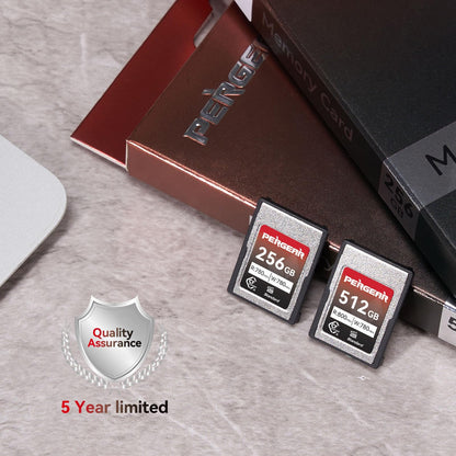 Pergear CFexpress Typ A Speicherkarte 512GB – Standard Serie