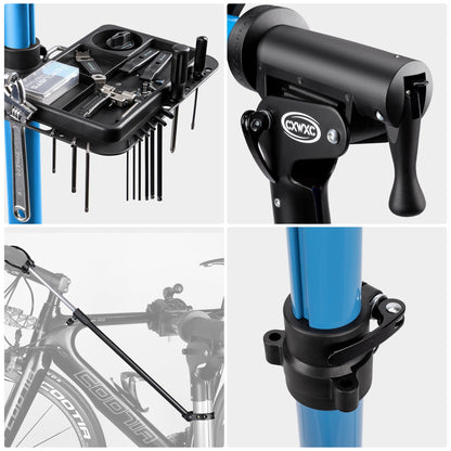 CXWXC Fahrrad Klapp-Montageständer Alu für E-Bike & MTB