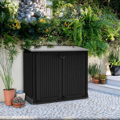 Keter Store it Out midi Multifunktions-Gartenbox - Schwarz