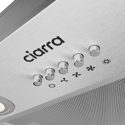CIARRA CBCS5913A Einbau-Lüfterbaustein – 52cm Edelstahl