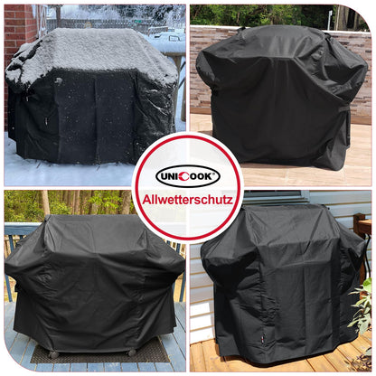 Unicook Grillabdeckung 147 cm, wasserdicht, für Weber Genesis II 300
