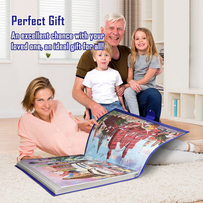 HXMARS Puzzle-Aufbewahrungsordner 1000 Teile - Tragbar