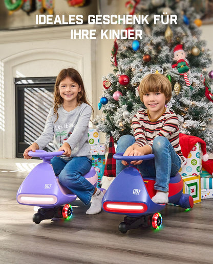 FanttikRide N7 Pro Kinder Elektroauto mit Pedal - Blau