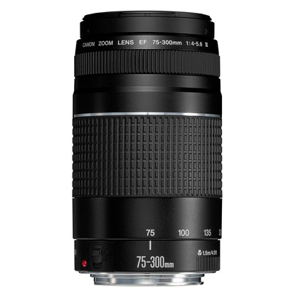 Canon EF 75-300mm F4.0-5.6 III Zoomobjektiv schwarz