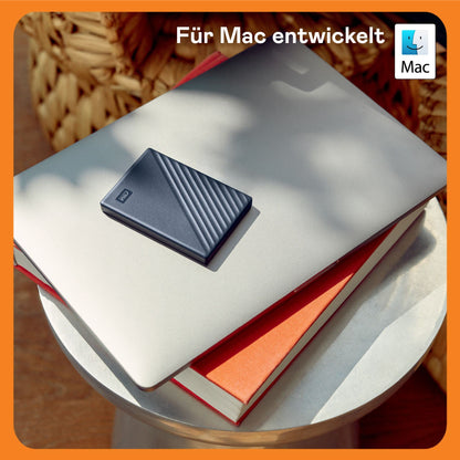WD My Passport for Mac Externe Festplatte 2 TB - Mitternachtsblau