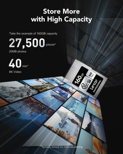 Lexar Professional SILVER CFexpress Typ A Karte - 160GB