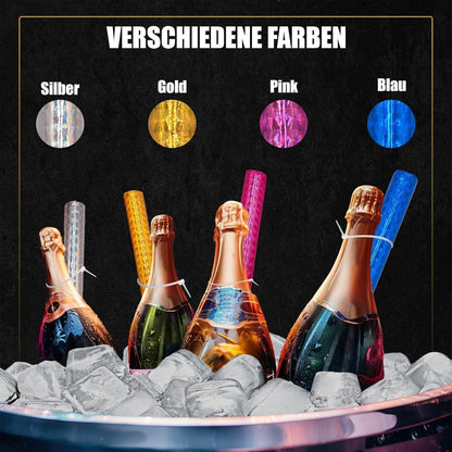 h2i Eissterne Eisfontäne Sprühkerze Tischfeuerwerk - 360 Stk. 12 cm